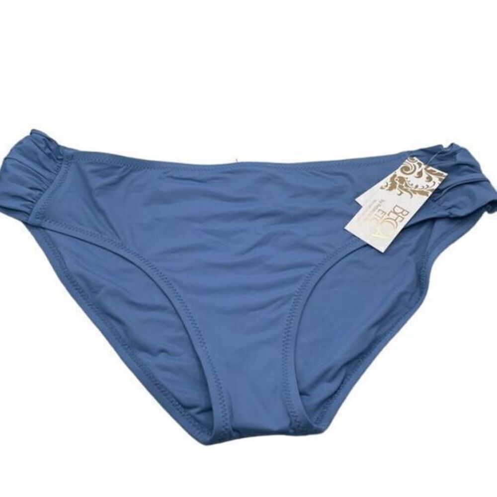 Becca ETC Side Tab Hipster Mist‎ Bikini Bottoms Plus Size 3X